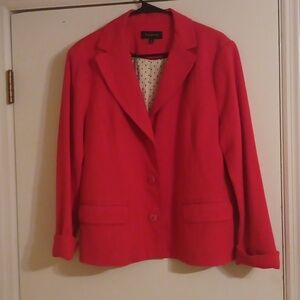 Talbots Vibrant Pink Blazer